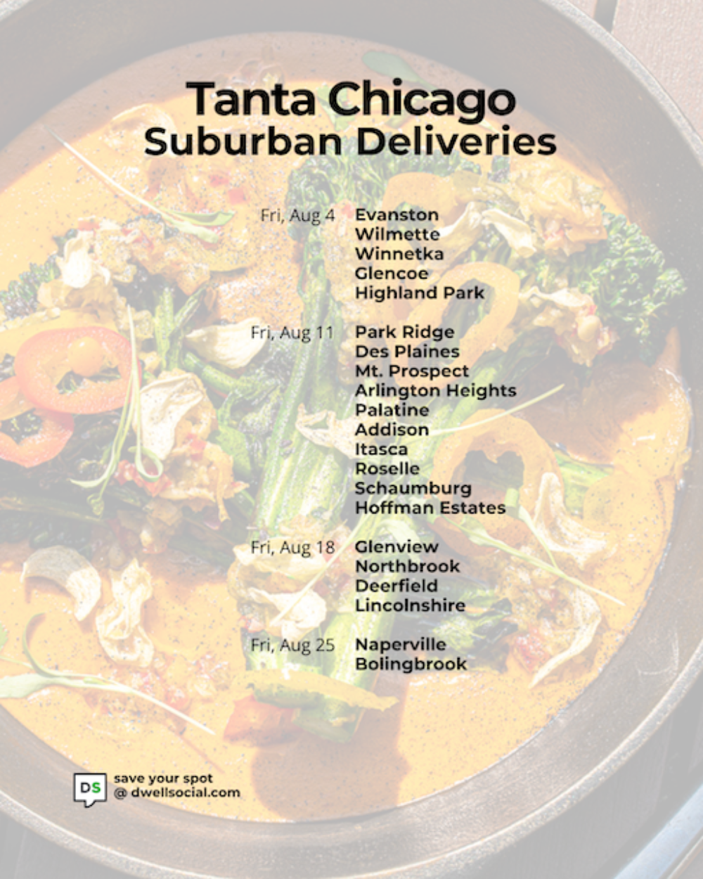 Tanta Chicago Ig Feed for Tanta Partnering with DwellSocial in August to Share Peruvian Cuisine with Those in the Suburbs