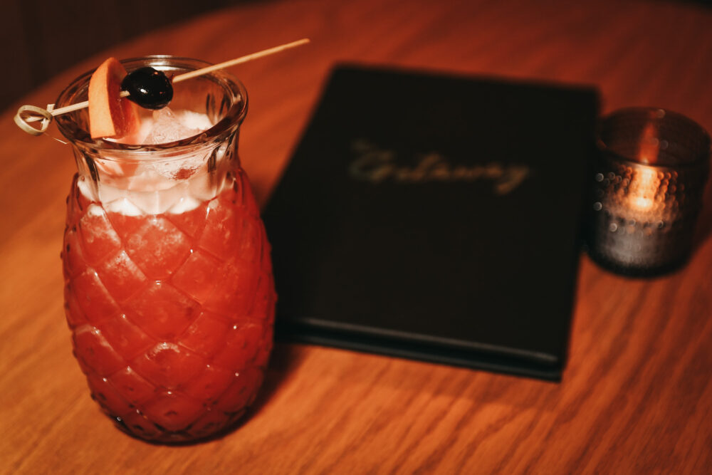 The Getaway's namesake cocktail can be found at the new bar in Lincoln Square. for Four Entertainment Group Hosts Hurricane Helene and Milton Relief Fundraiser
