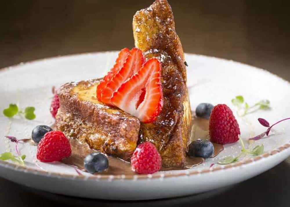 Mini Torrijas is an available dessert option. for New 3 course Authentic Spanish Brunch to Be Launched on Mother’s Day at Black Bull