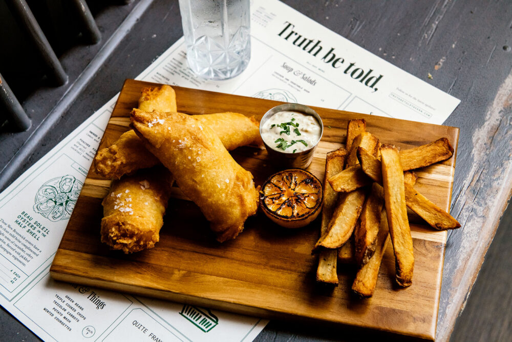 Truth Be Told Fish Chips1 for 2022 FIFA World Cup Specials at Chicago Restaurants and Bars
