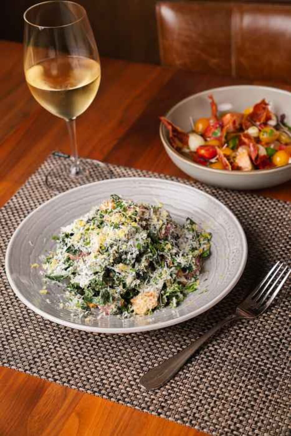 Tuscan Kale Salad 2 for Where to Feast for Thanksgiving 2023