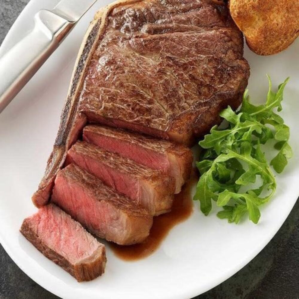 Usda Prime Natural Bone In New York Strip for Ring in 2018 at Benny's Chop House