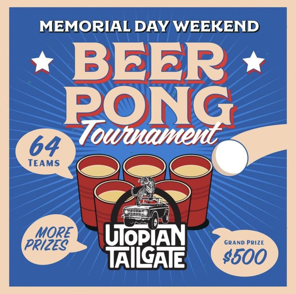 Flyer courtesy of The Fifty/50 Restaurant Group for Memorial Day Weekend Happenings in Chicago