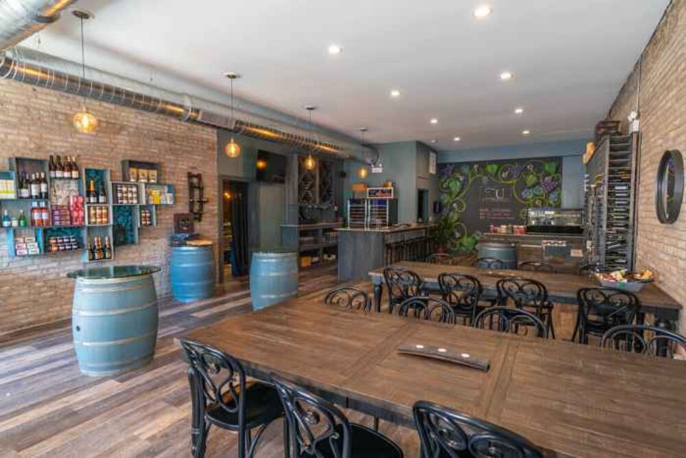 The Fromagerie and Tasting Room at Uvae in Andersonville for Sparkling Wine Dinner, Tastings and Gifts at Uvae and the Fromagerie & Tasting Room