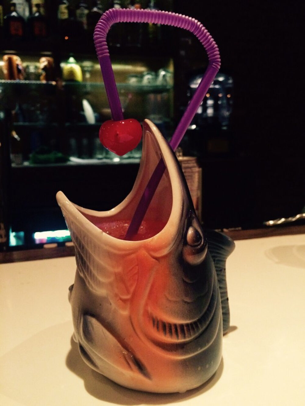 Whalen Willie for Shark Week Cocktail at Dive Bar