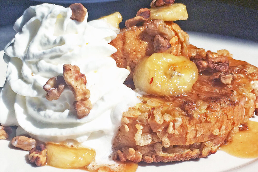 Stuffed French Toast for AMK Kitchen Bar Brings Brunch Comfort to Bucktown