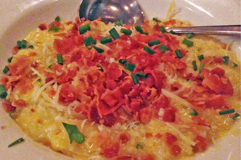 Saffron risotto with pancetta for Hidden Bucktown: Antico's Rustic Italian Delights