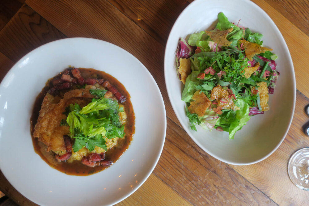 Bristol Bistro Chicken March Bsides 0000 Chicken And Salad for The Bristol Debuts New B Sides Menu Series Feature: Bistro Chicken