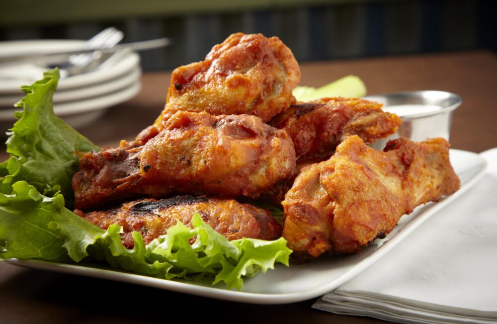 cactus wings for Pollyanna Tap Takeover at Cactus Bar and Grill