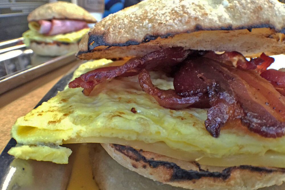 The Doc bacon, egg and cheese for The Eastman Egg Company Wants to Know What Type of Egg Sandwich You Are!
