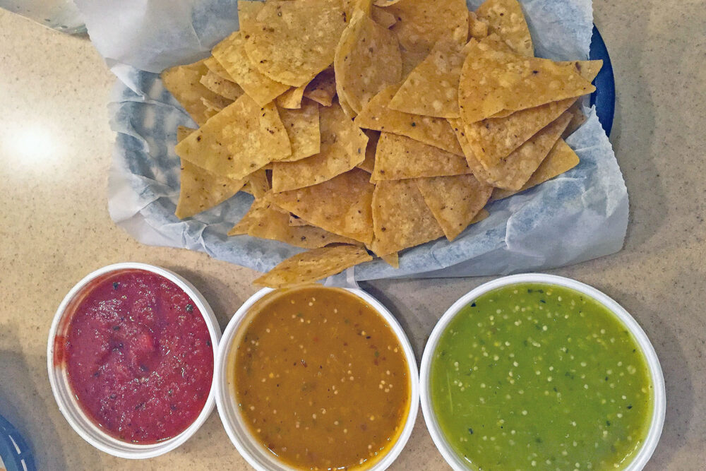 Chips & Salsa come in two sizes for El Carrito Brings Mexican Street Eats to West Rogers Park