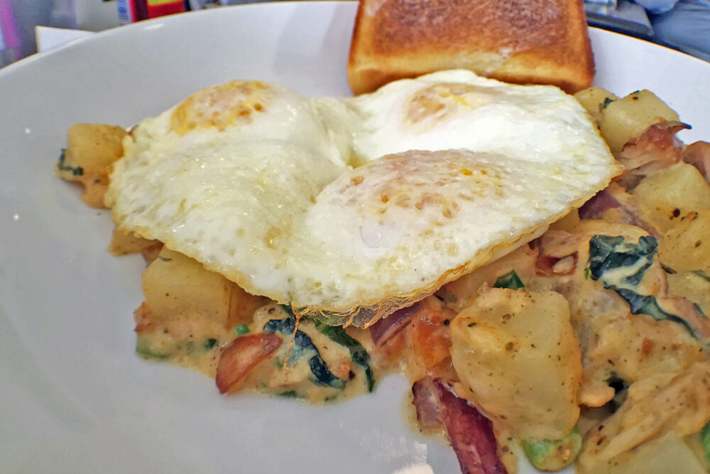 Rushing Waters Smoked Trout Hash & Eggs for Fahlstrom's Fresh Seafood Market Brings Brunch Classics to Lakeview