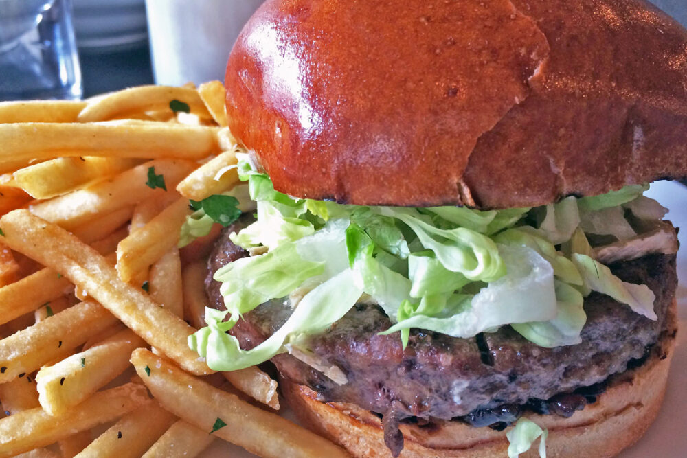 Feast Burger for Up Your Lunch Game at Feast in Bucktown