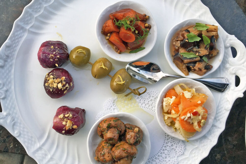 Formento's antipasti plate for Summer Rewind: Al Fresco at Formento's