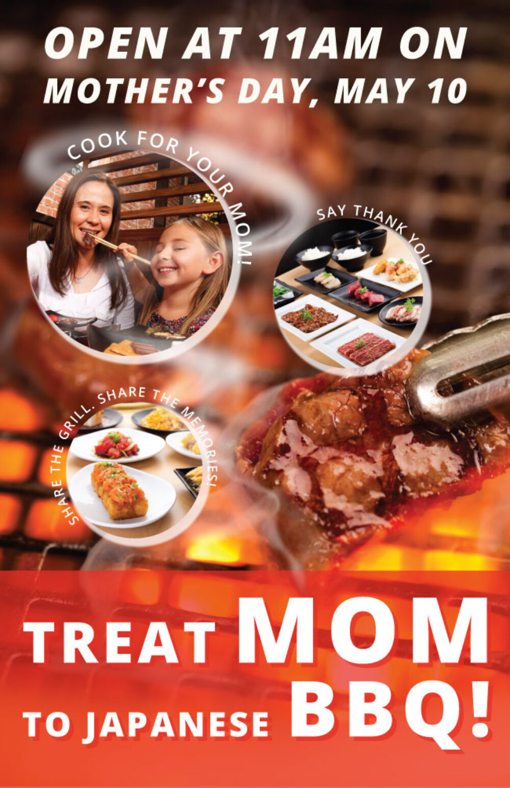 Gyu Kaku Mother's Day Brunch for Gyu Kaku Invites You to Treat Mom to Japanese BBQ