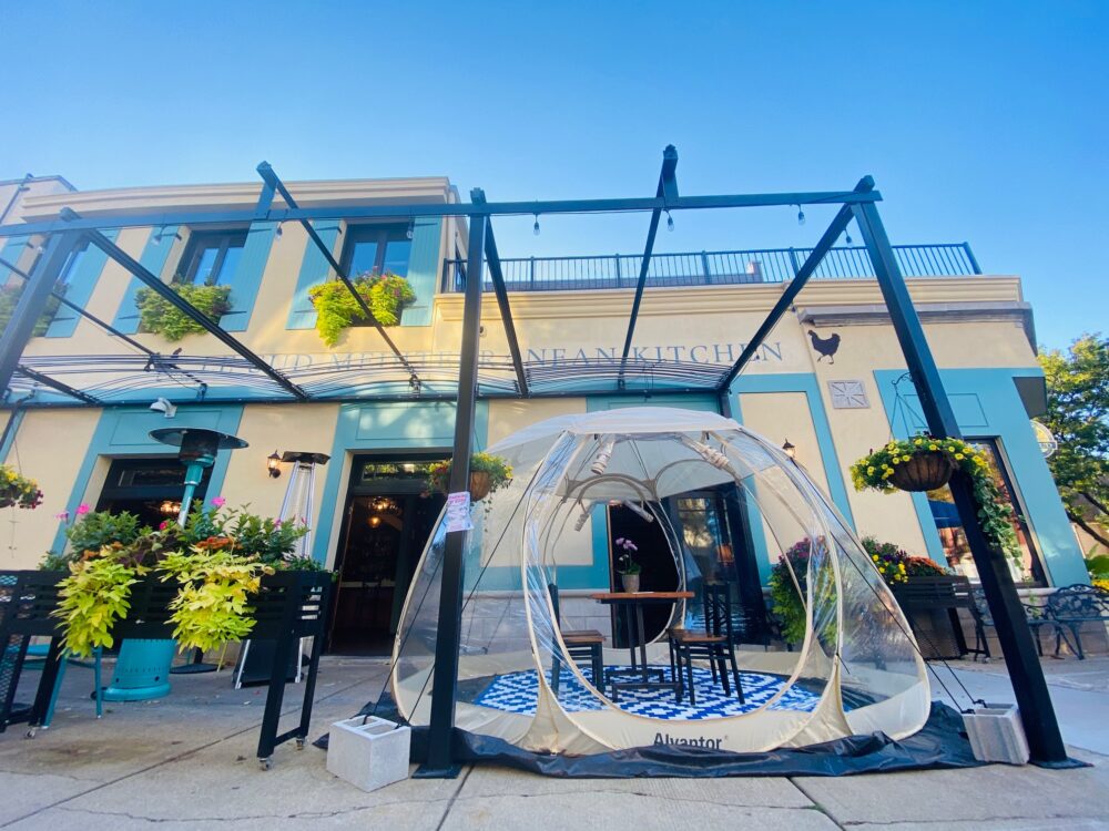 Image1 1 for Le Sud Unveils New Heated Dining Domes