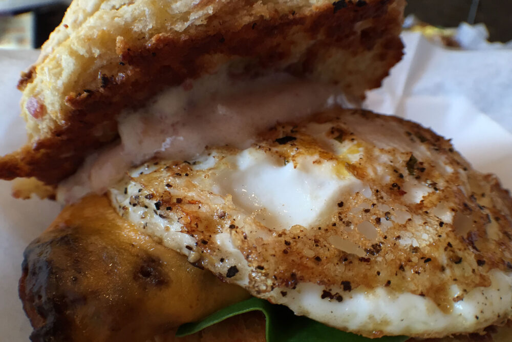 Chorizo Horny. Yes, indeed! for Links Taproom Launches Brunch; Craft Beer and Sausage Fans Rejoice