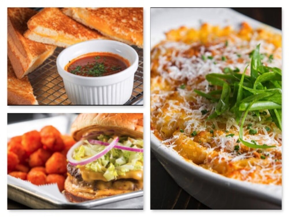 Grilled Cheese du Jour, Factory Burger and Parmesan Panko Crusted Mac and Cheese for New York Wing Factory Now Open in Lincoln Park