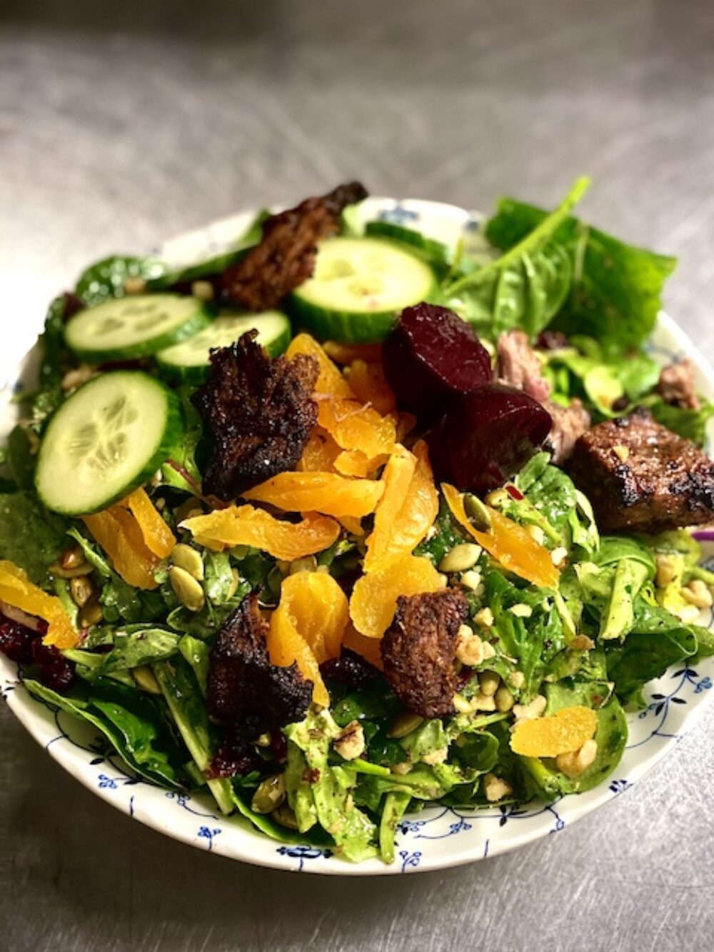 Oda Salad W Lamb for New Sunday Brunch Service at Oda