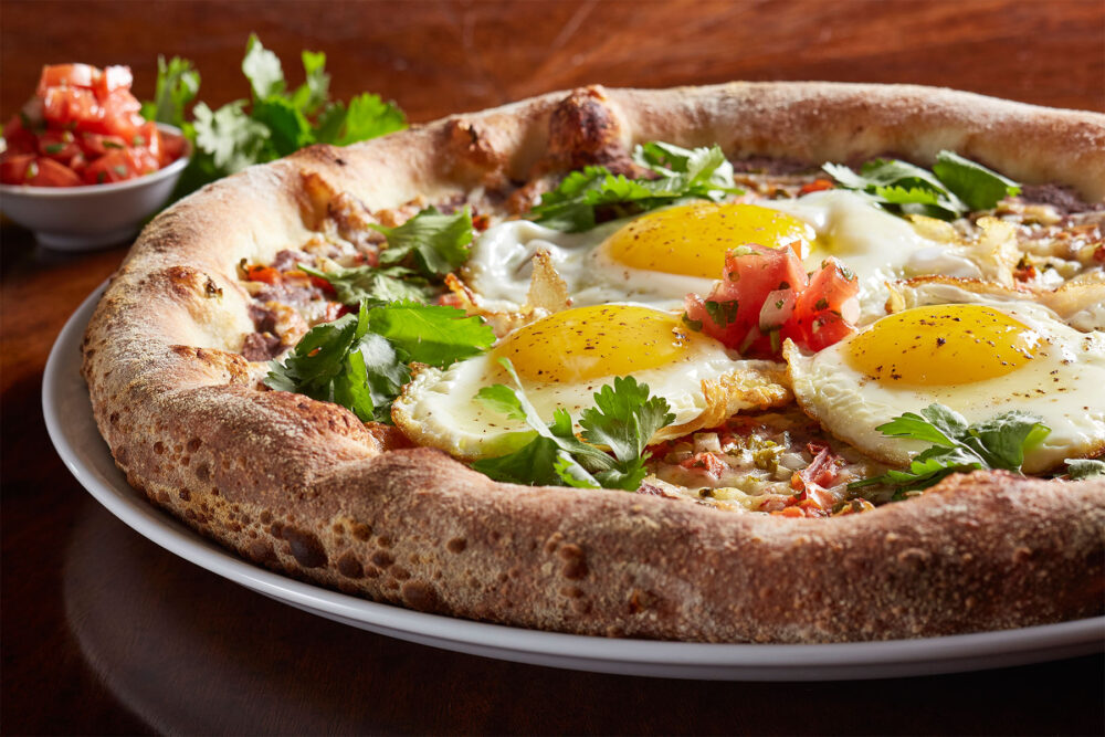 Huevos Rancheros Pizza for Pizza and 50% Off Bottles of Wine at Robert's Pizza Company