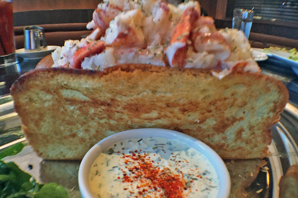 New England Lobster Roll oh yeah! for Get Your Lunch On at RPM Steak