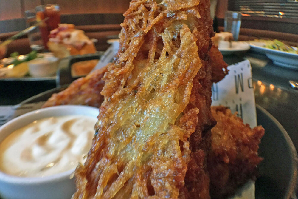 We can't say no to has browns and bacon for Get Your Lunch On at RPM Steak