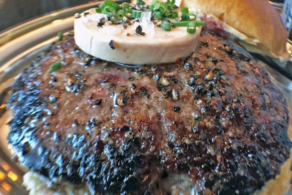 RPM Truffle Burger with Foie Gras butter! for Get Your Lunch On at RPM Steak