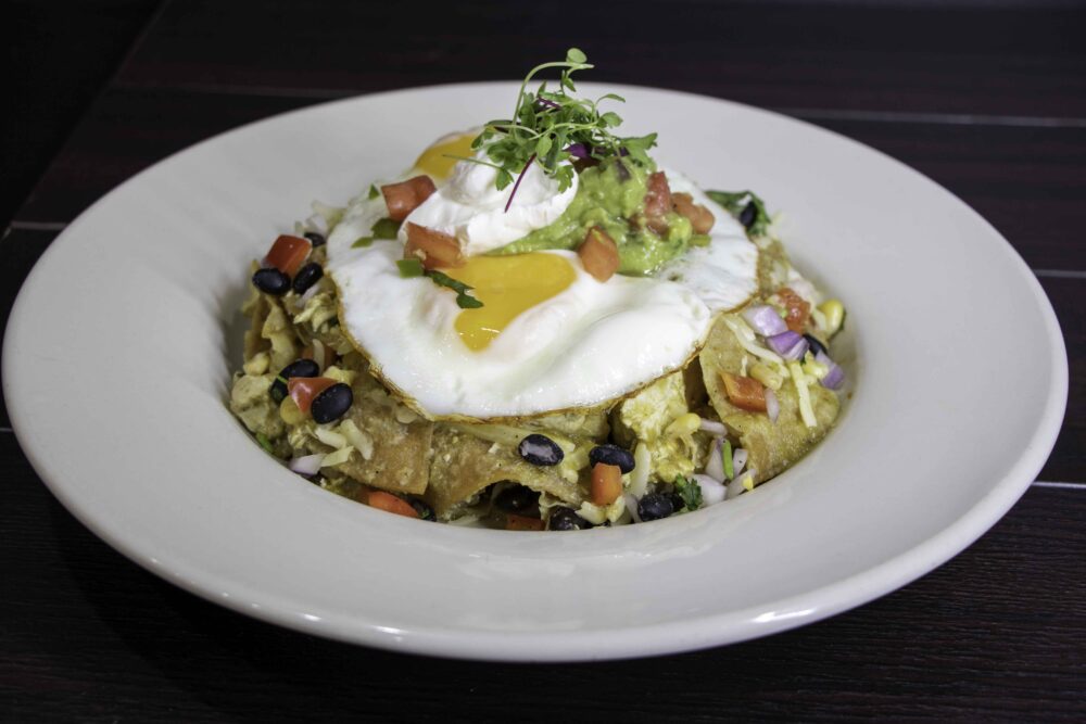Every time I visit Savanna, I have to order the Chilaquiles Verde. (Photo courtesy of Savanna Restaurant) for Savanna...Ooh La La!