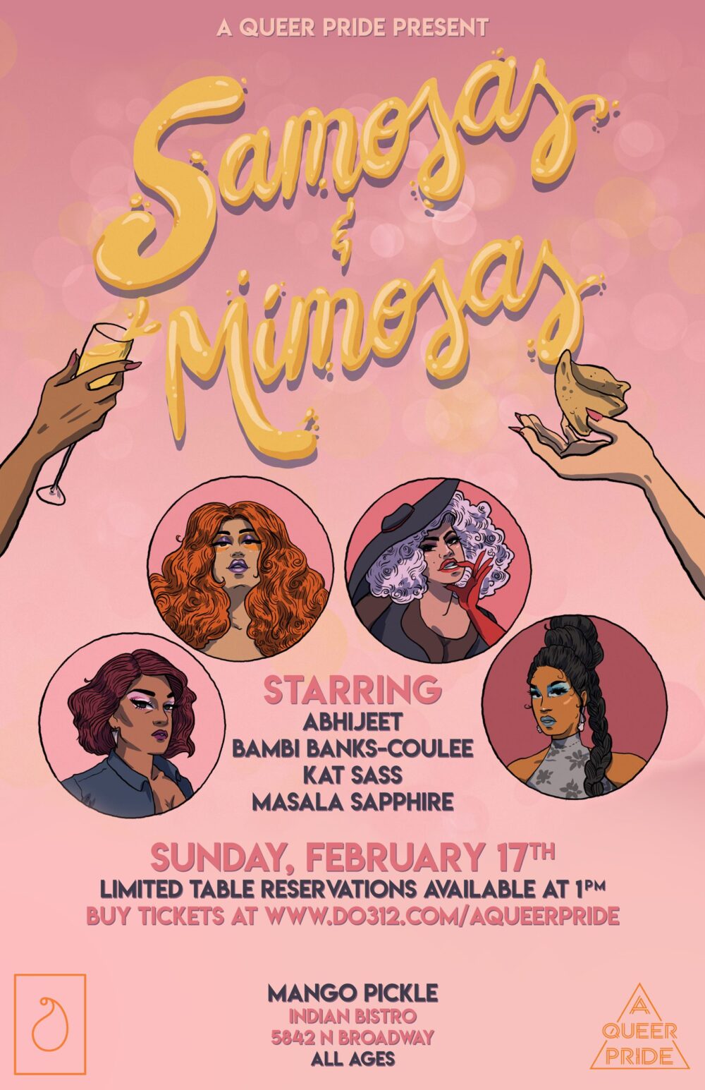 Sm Web for Samosas & Mimosas A Brand New All Ages Drag Brunch, Feb 17