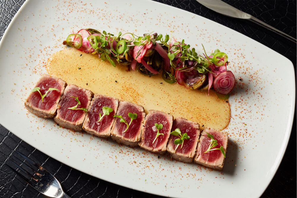 Seared Tuna for New Spring Dishes at STK Chicago