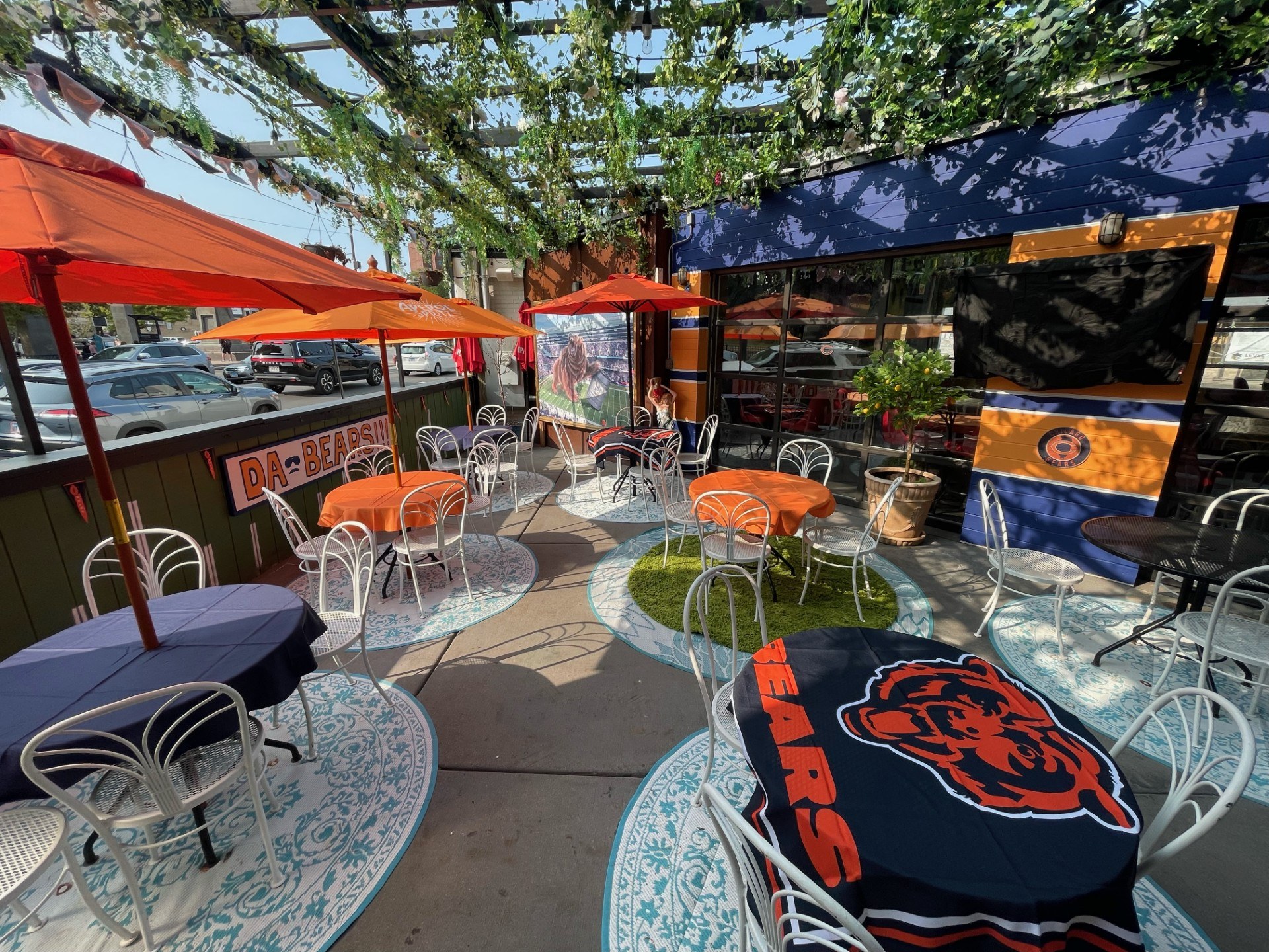 Bears 3 for Neon Gardens Presents Chicago Bears Patio Pop Up