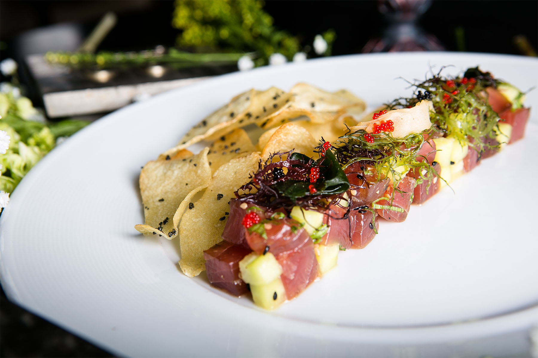 bedford anniv 0001 Ahi Tuna Poke for The Bedford Celebrates 5th Anniversary All Week Long