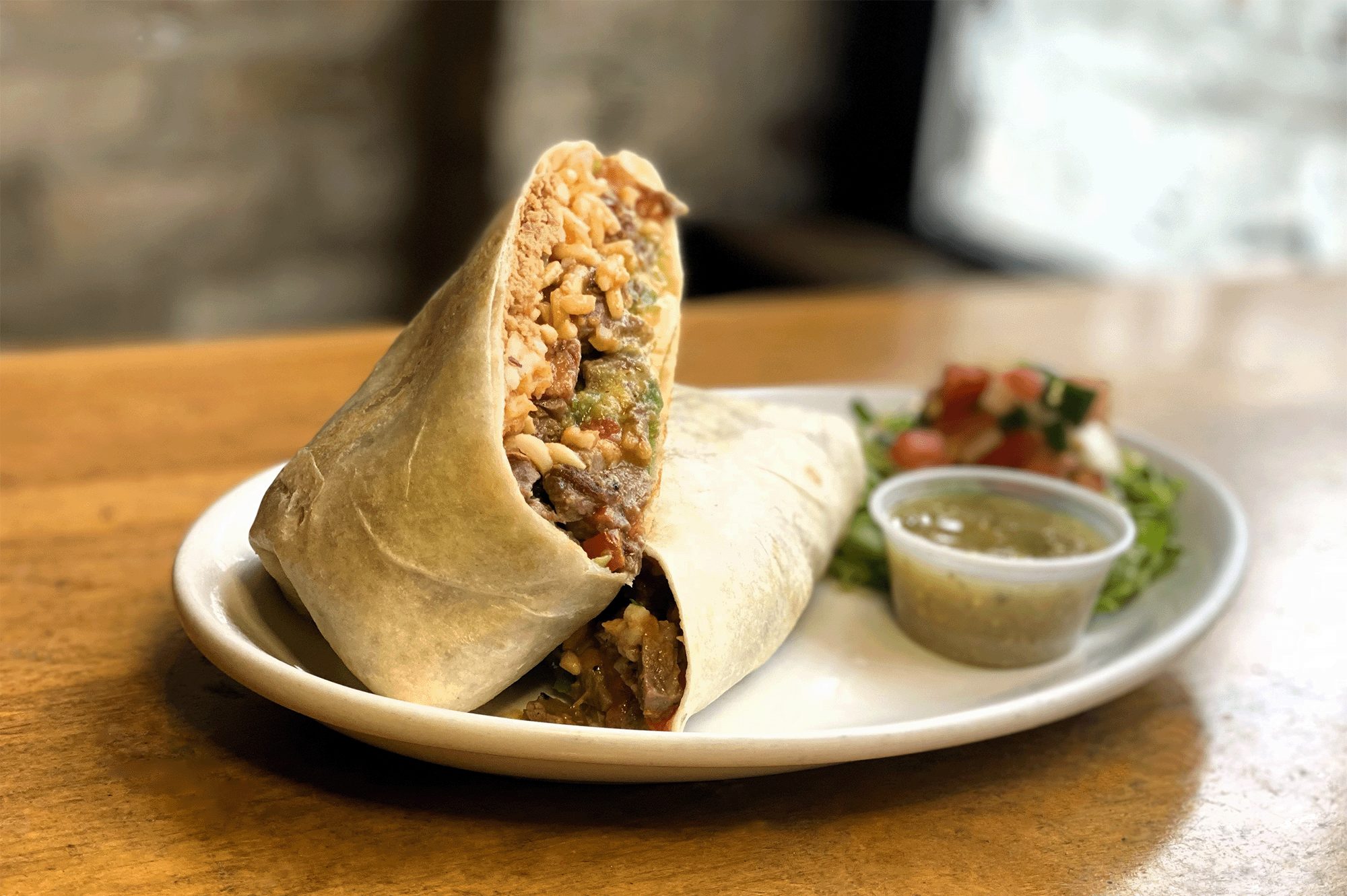 Best Burrito 2 1 24 for Big Game Sunday at Mac’s Wood Grilled