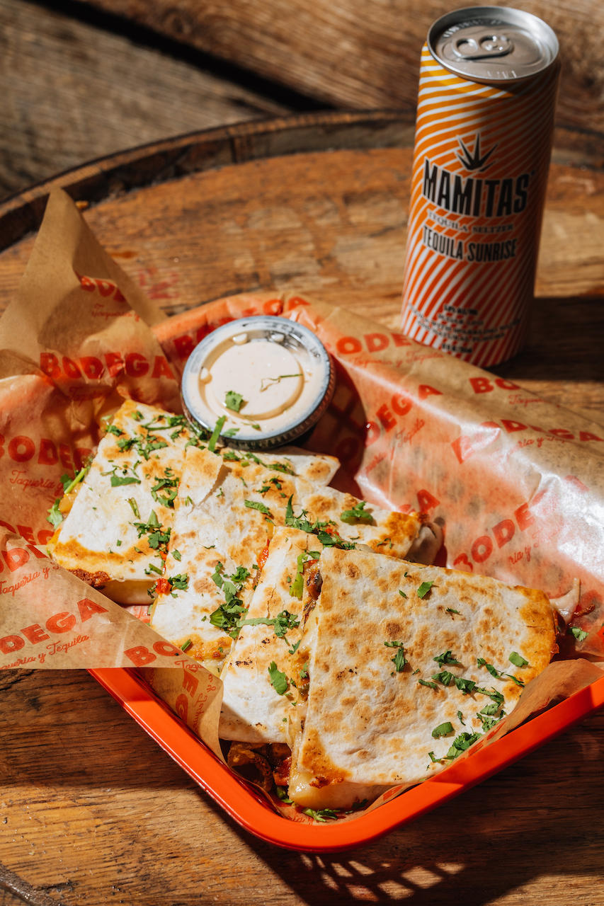 Brisket Quesadilla Mamitas for Brody Jenner Headlines Bodega Taqueria y Tequila's Windy City Smokeout Festivities