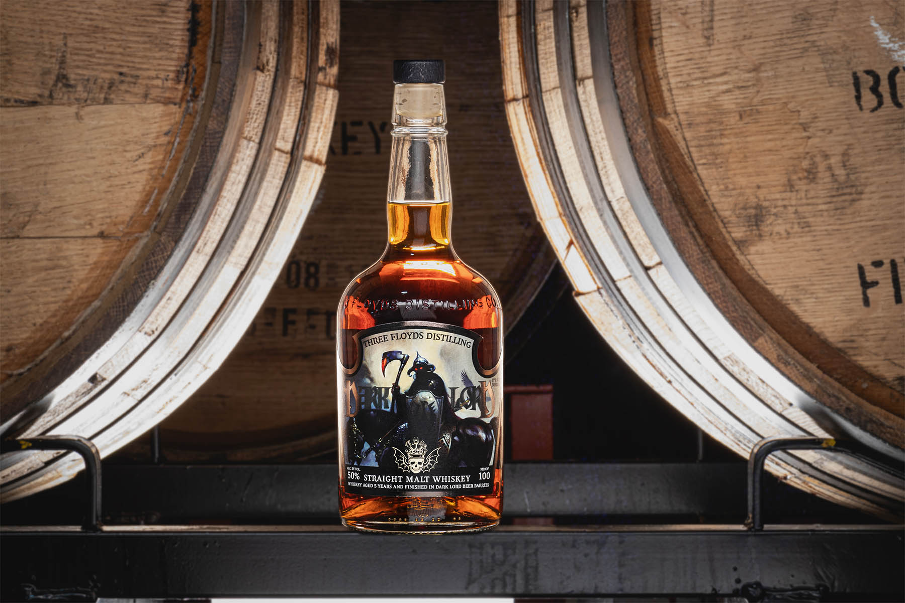 Dark Lord Whiskey 2024 0000 Dark Lord Whiskey Press Photo for Three Floyds to Release Dark Lord Whiskey