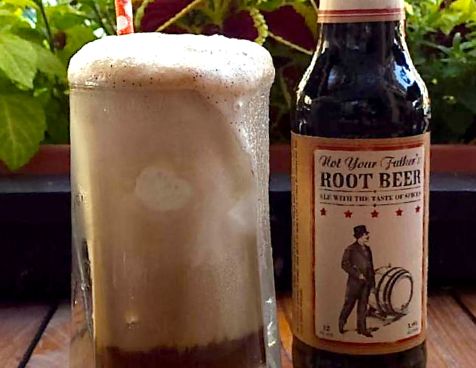 grown up root beer float at cactus crop for "Grown Up" Root Beer Floats on National Root Beer Float Day