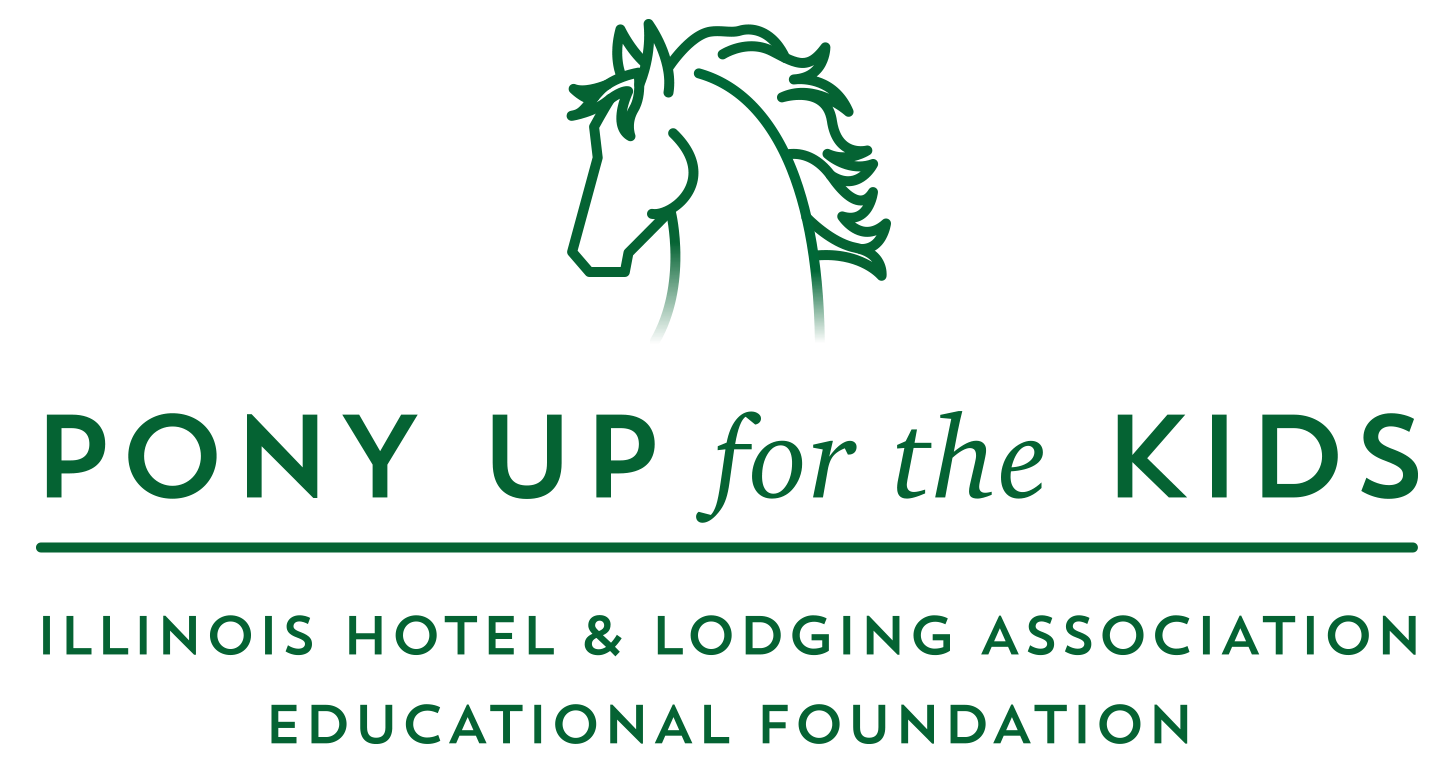 Ihla Pony Up Logo Green for Pony Up for the Kids