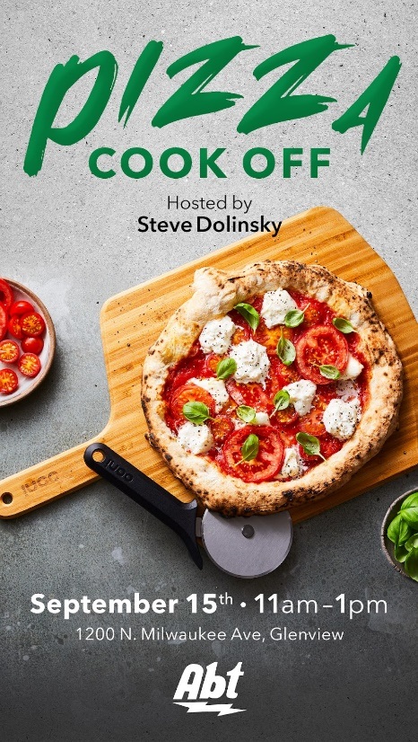 Image001 for Abt Electronics to Host Second Annual Pizza Cook Off for Charity, Hosted by Steve Dolinsky