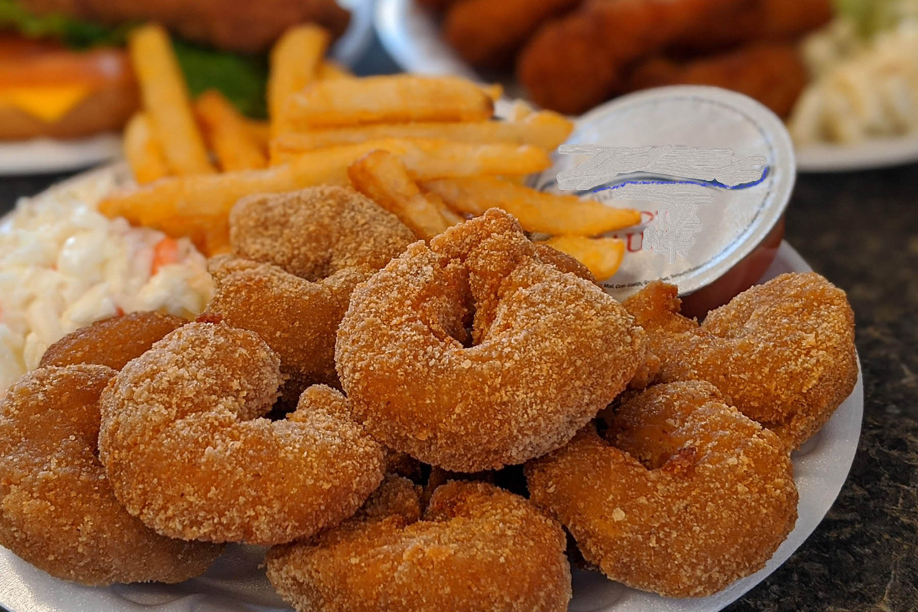 Lawreneces 2020 Anniv 0001 Shrimp Dinner for CFM Asks: Kurt Schweig, Owner of Lawrence’s Fish & Shrimp