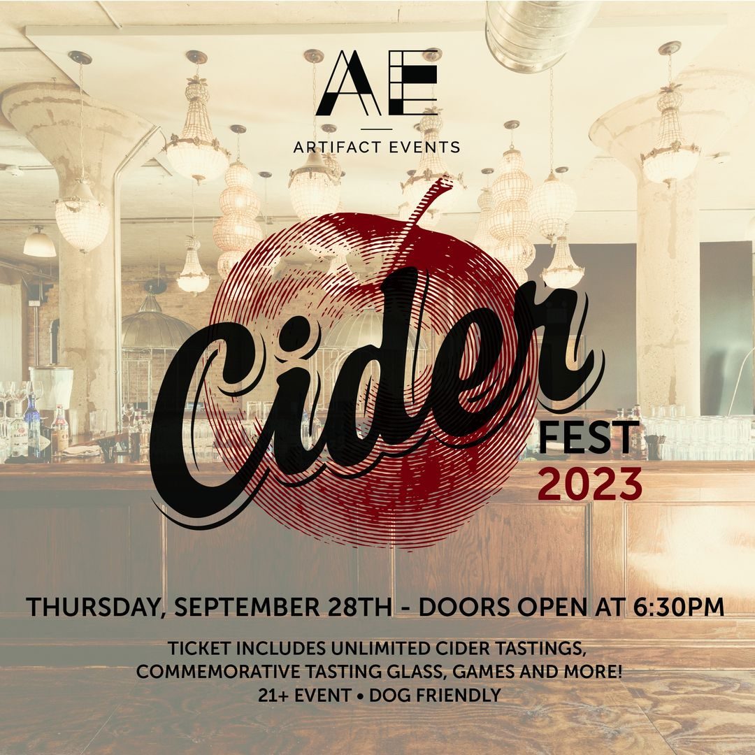 Pasted Image 0 for Atomic Hospitality Holds Cider Fest at Artifact Events, September 28th