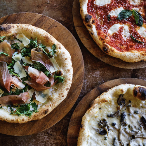 Pizza for Carlucci Chicago donating $5 for every entree and pizza during July to anti cruelty