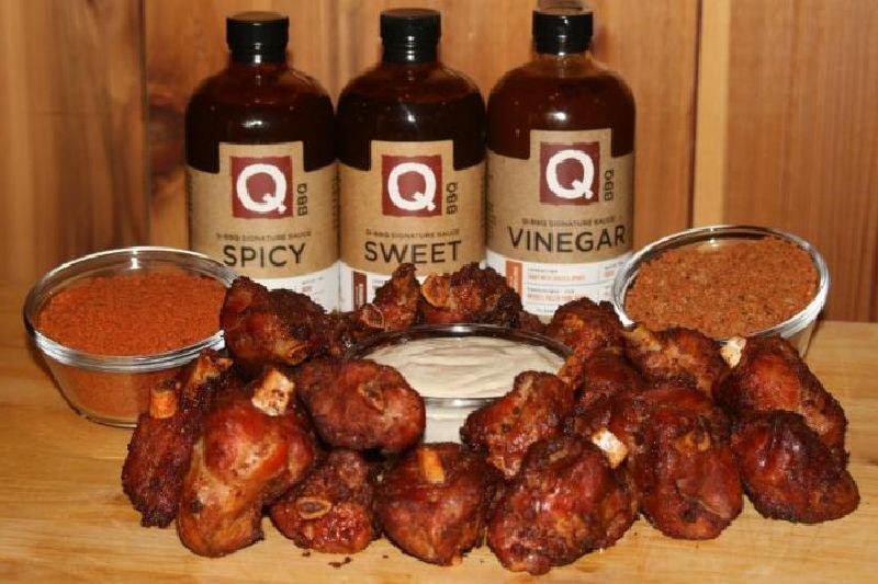 Qbbq Photo Of Pork Wings for Q BBQ Puts Pork Wings On Menu To Support Bears Playoff Run