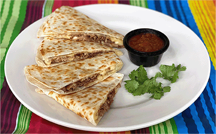 Quesadilla Small Tumans for Derby de Mayo at Tuman’s Tap & Grill