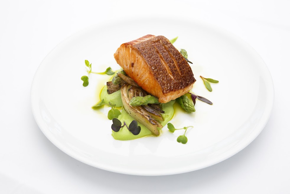 riviera salmon spring2015 982x655 for FIG & OLIVE One Year Anniversary Menu Celebrates Signature Favorites
