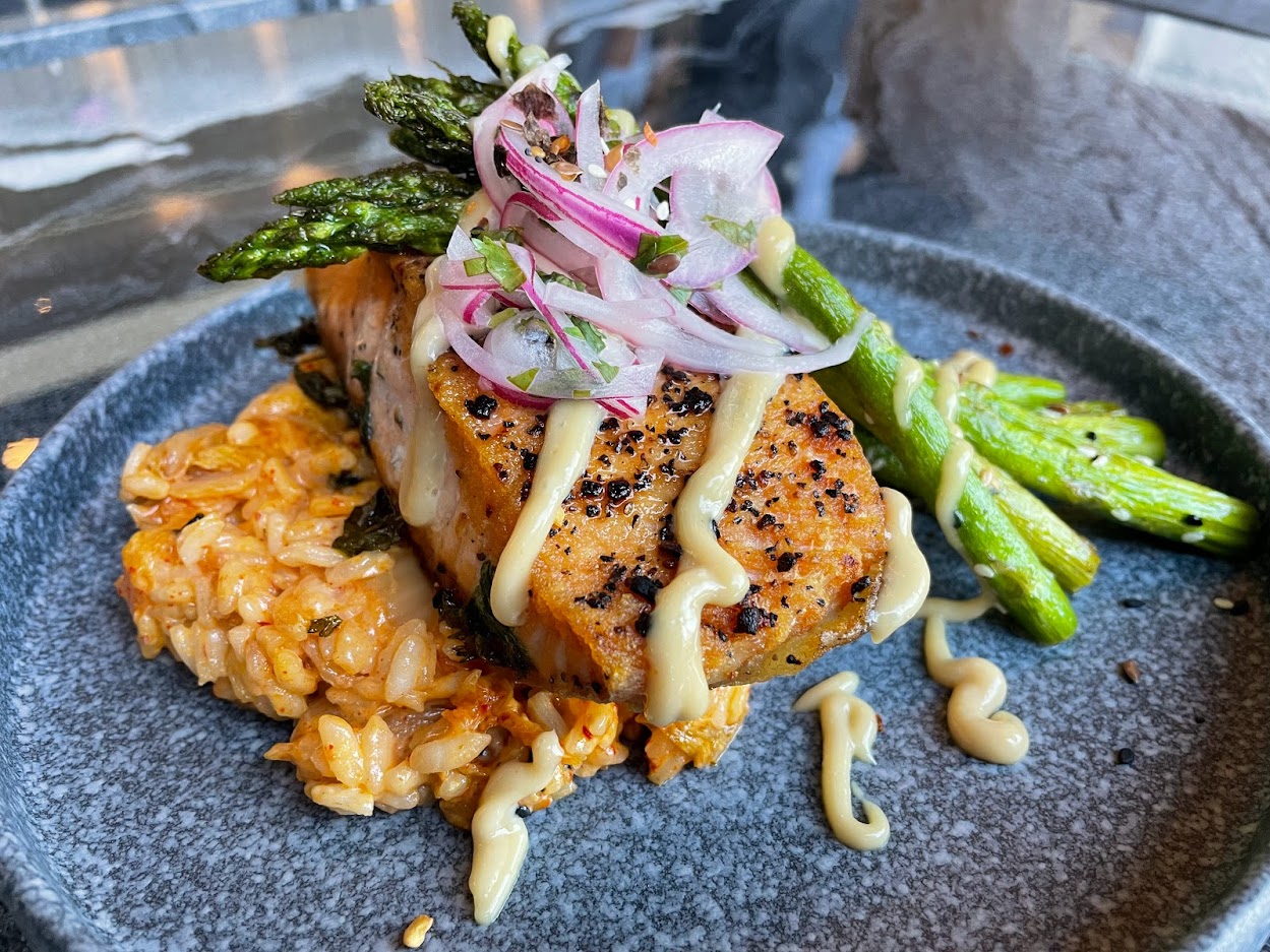 Salmon Entree for Thorn Restaurant & Lounge in Rosemont Changing Menu to Complement the New Fall Season