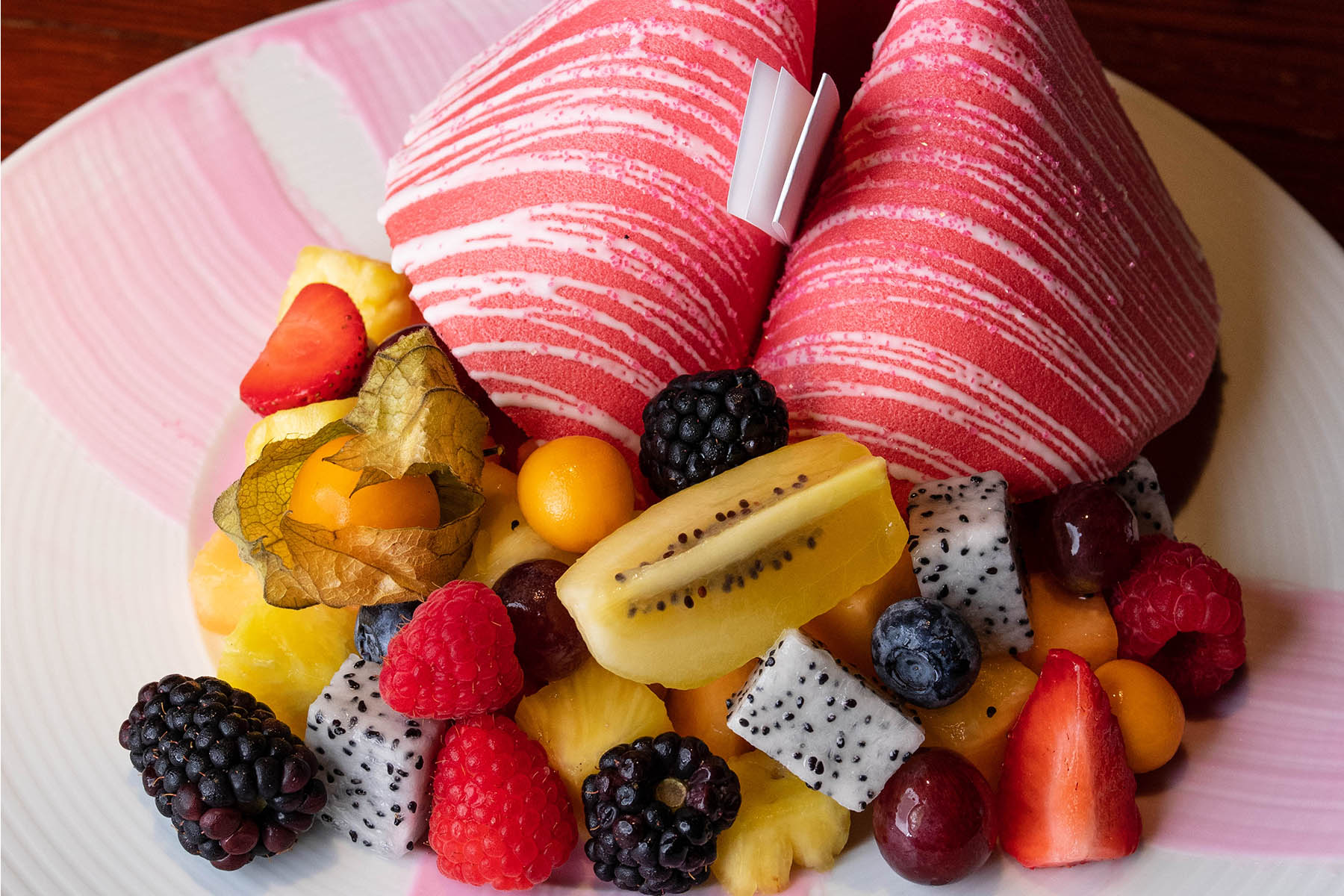 Tao Hallowee 2022 0000 Pink Fortune Cookie 4 for Breast Cancer Awareness Month & Halloween at TAO Chicago