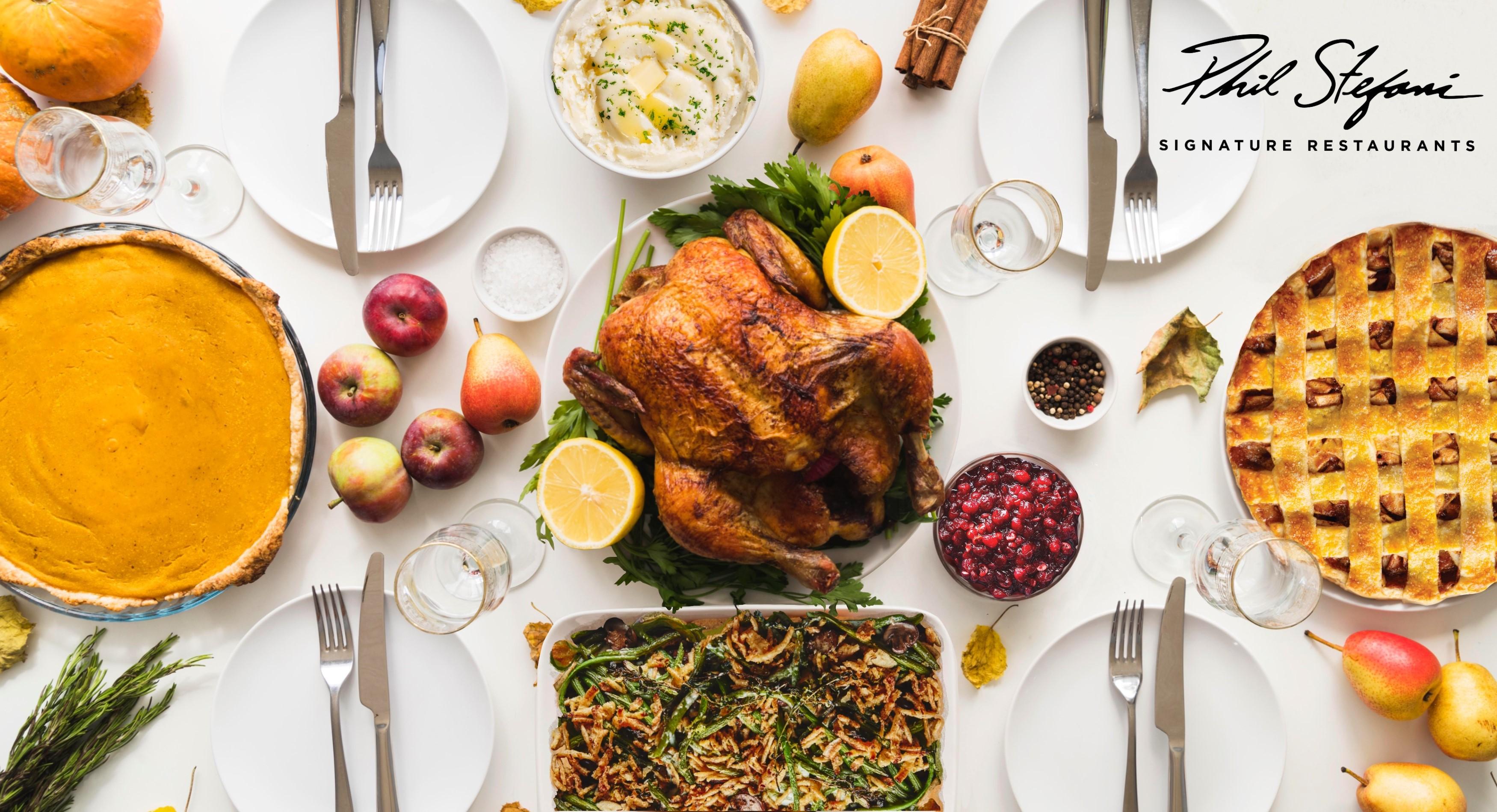 Thanksgiving Email for The Stefani Restaurant Group Thanksgiving 2021