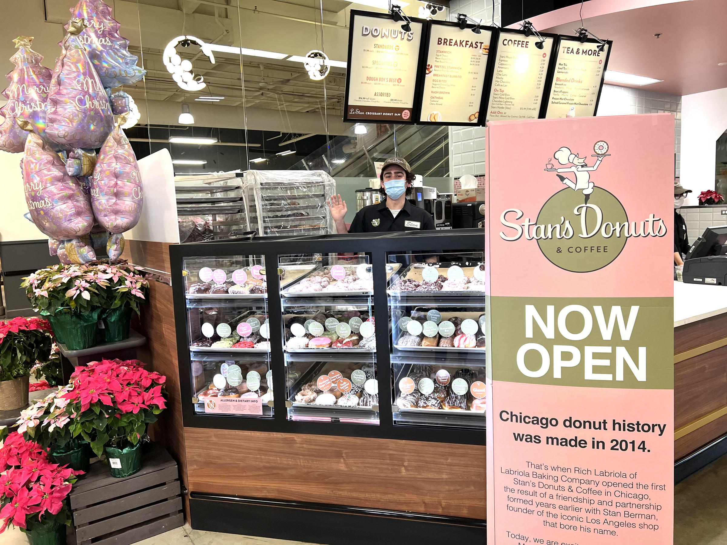 Unnamed 5 for Stan's Donuts & Coffee Opens First Store Inside a Marianos, Offering Two Winners Free Donuts for a Year