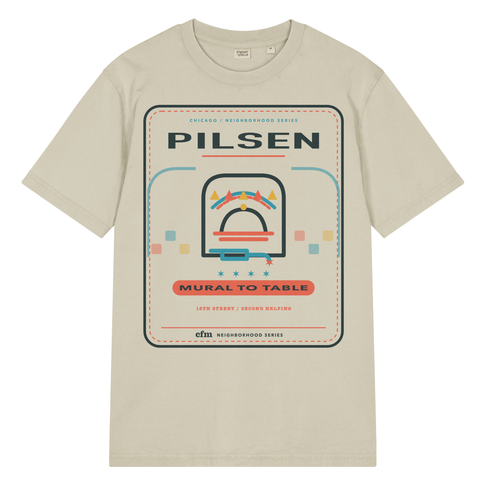 Pilsen garment-dyed T-shirt